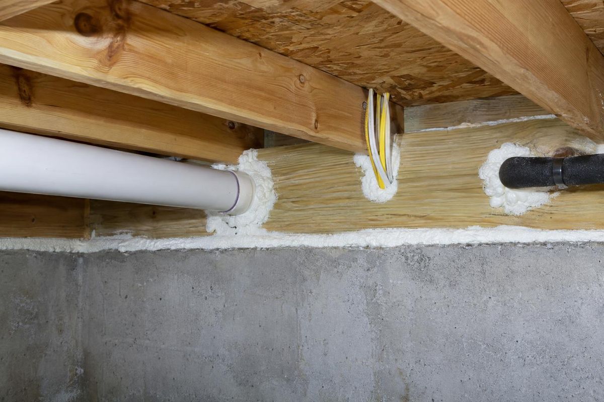 Crawl Space Air Sealing
