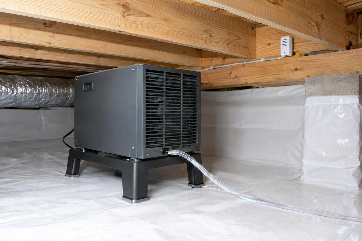 Crawl Space Dehumidifiers