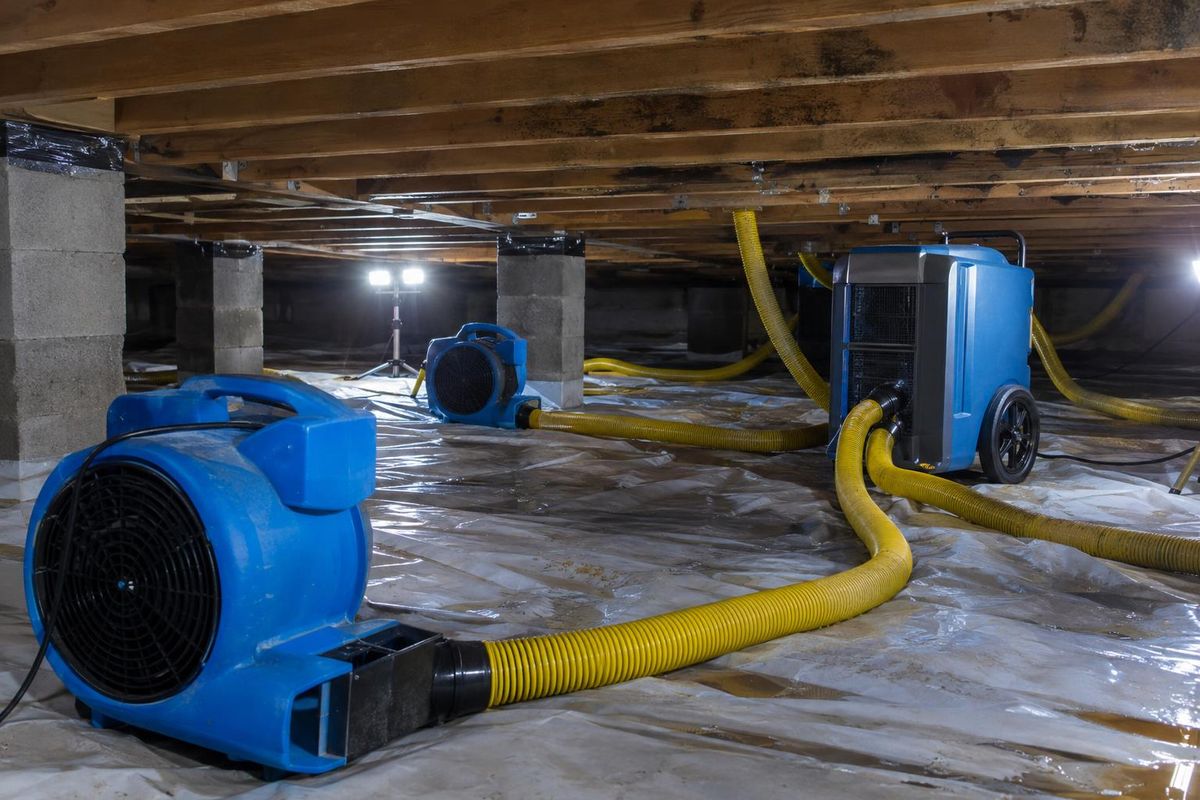 Crawl Space Drying