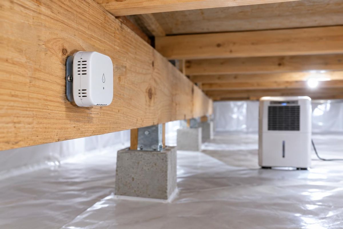Crawl Space Humidity Control